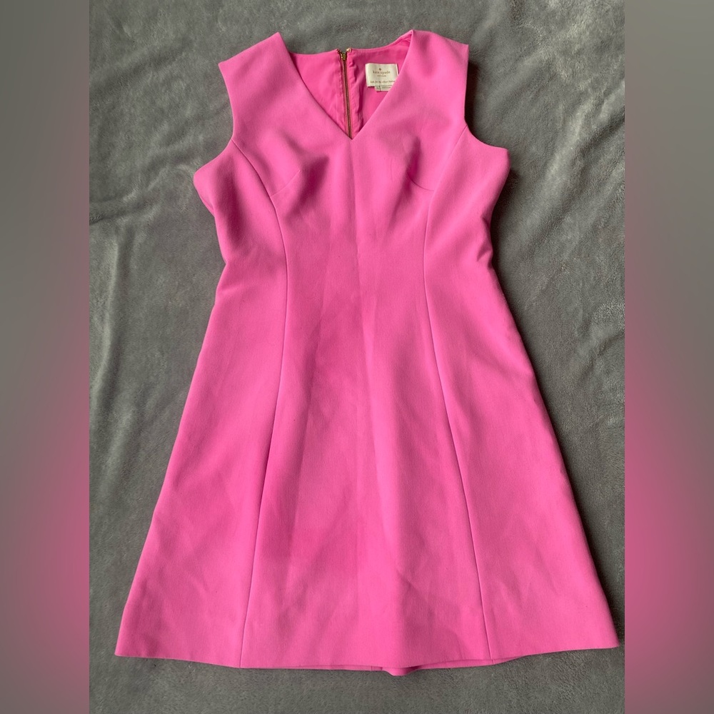 Kate Spade pink dress size 12 barbiecore